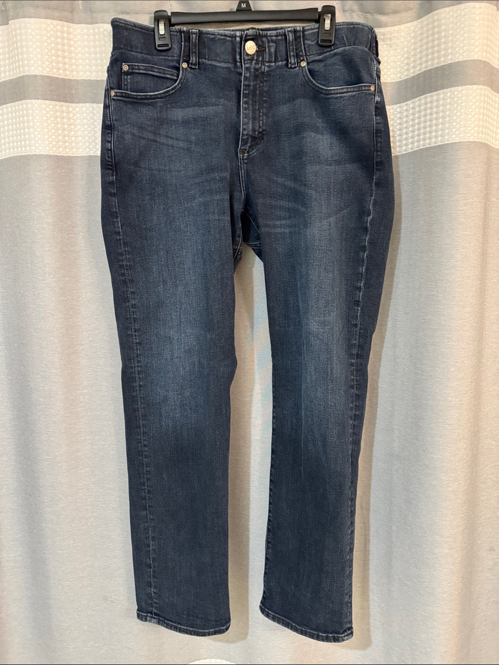 Lee Men's Straight Leg Jeans in Dark Indigo